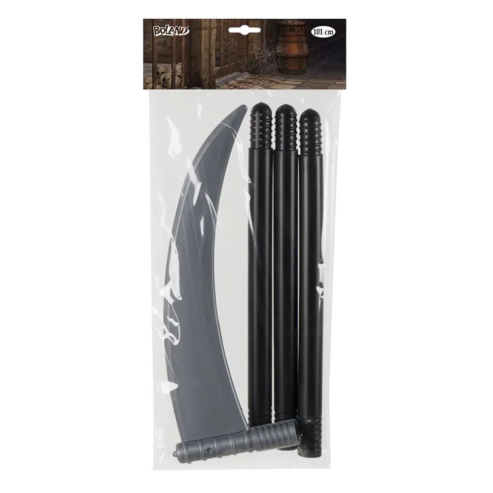Guadaña de 101 cm – Accesorio de Halloween