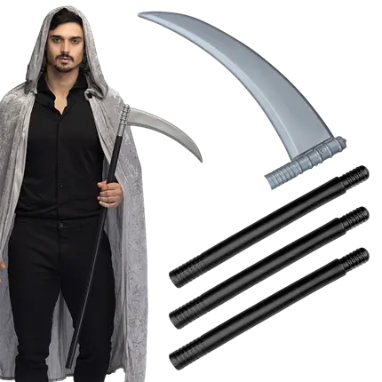 Guadaña de 101 cm – Accesorio de Halloween