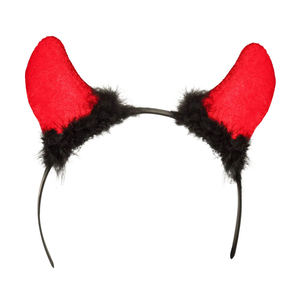 Diadema con cuernos de diablo – Accesorio de Halloween