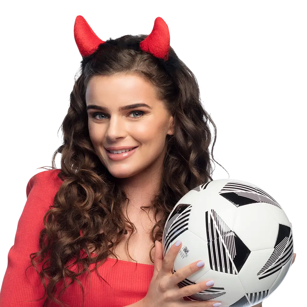 Diadema con cuernos de diablo – Accesorio de Halloween