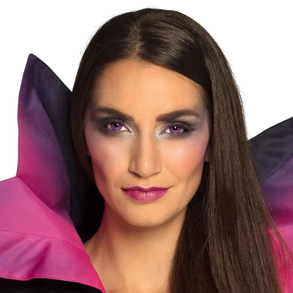 Lentes de contacto góticas moradas – Lentes de contacto de Halloween