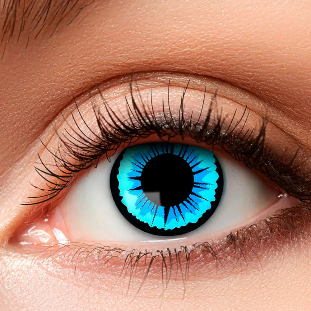 Lentes de contacto «Azul claro ángel» – Lentes de contacto de fantasía