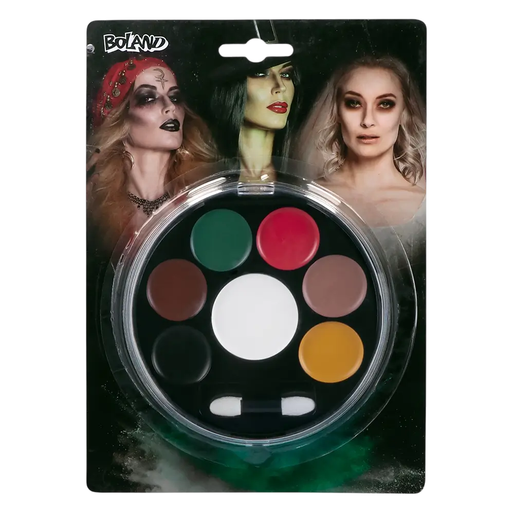 Paleta de maquillaje de Halloween – Kit de maquillaje facial