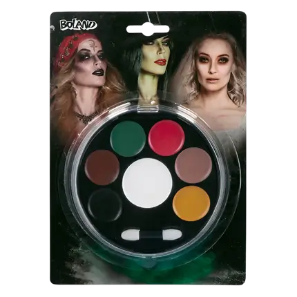 Paleta de maquillaje de Halloween – Kit de maquillaje facial