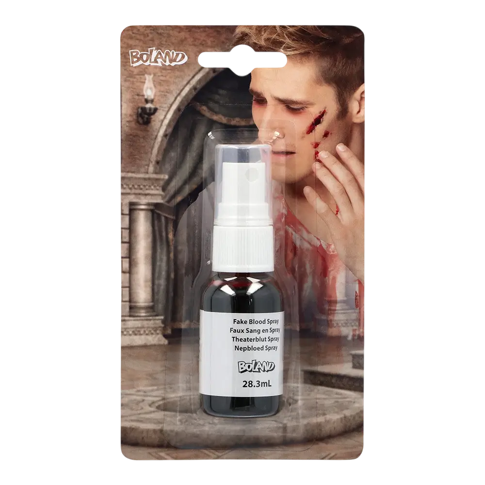 Spray de sangre falsa, 28 ml – Maquillaje de Halloween