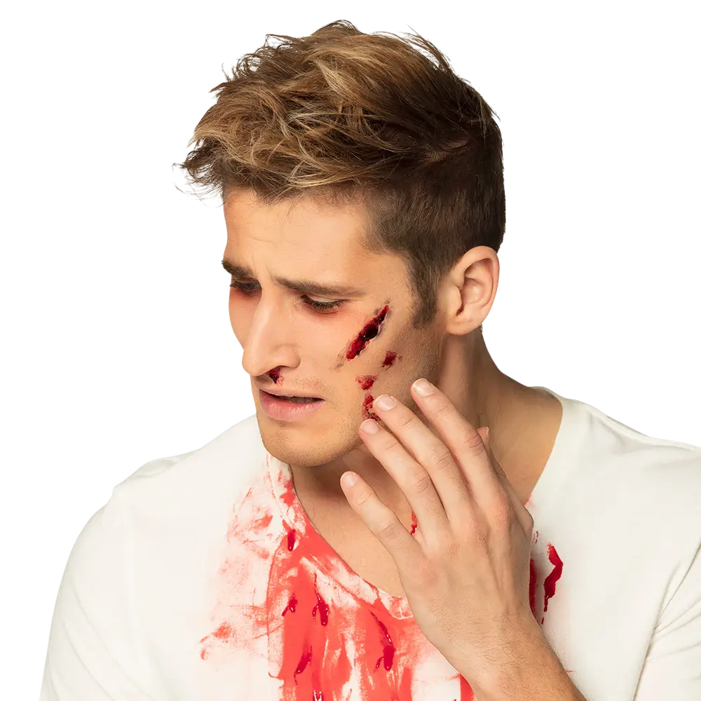 Spray de sangre falsa, 28 ml – Maquillaje de Halloween