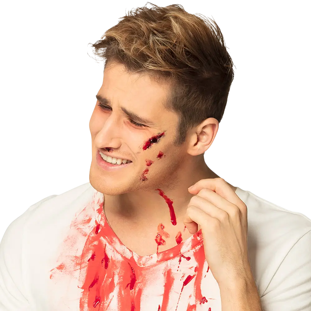 Spray de sangre falsa, 28 ml – Maquillaje de Halloween