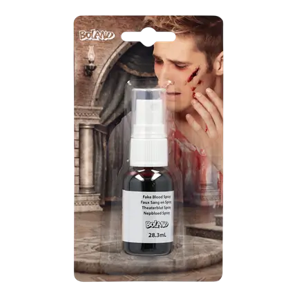 Spray de sangre falsa, 28 ml – Maquillaje de Halloween