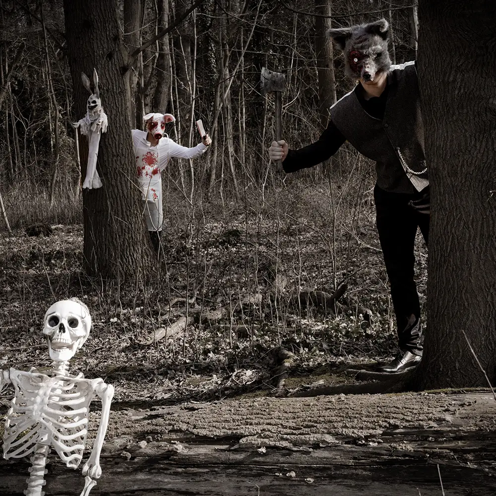 Máscara de hombre lobo – Disfraz de Halloween