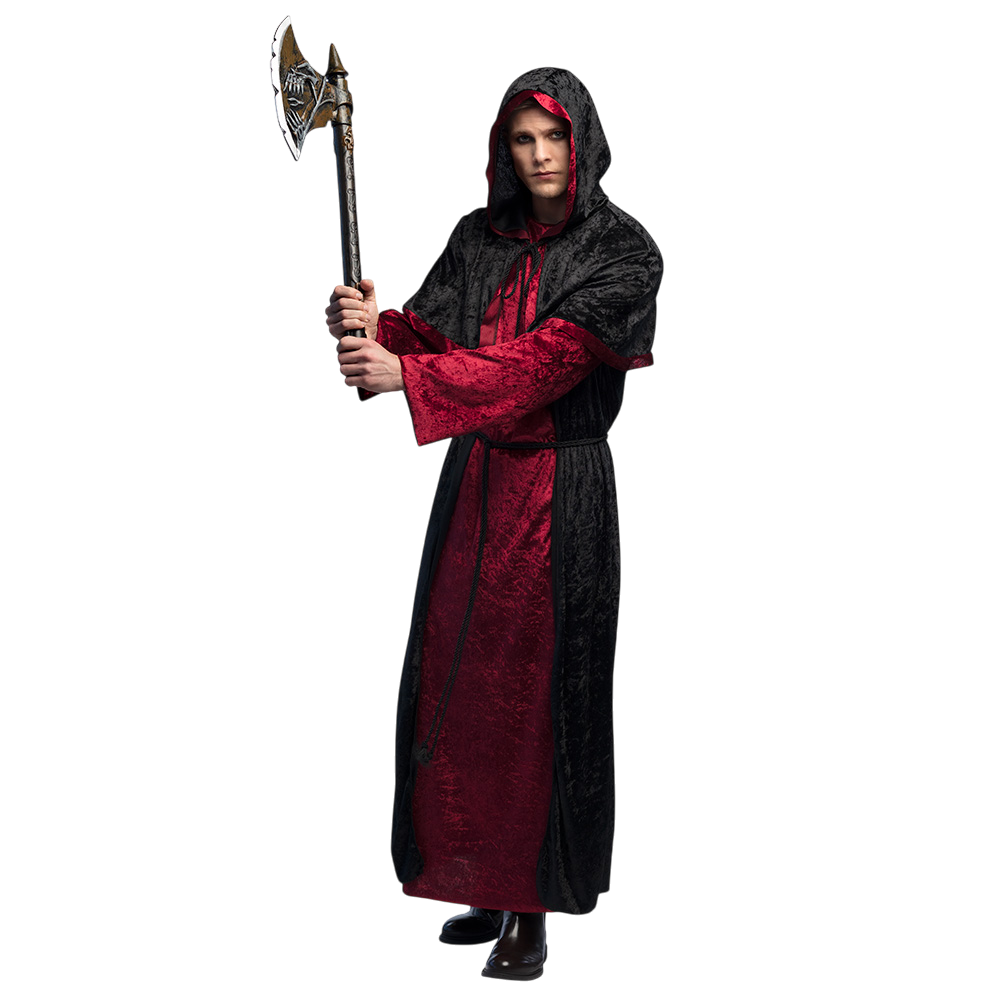 Hacha «Cabeza de Muerte» de 68 cm – Accesorio de Halloween
