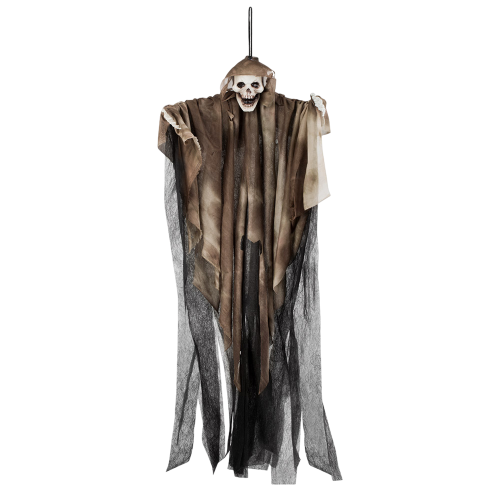 Fantasma con forma de calavera para colgar, 65 cm – Decoración de Halloween
