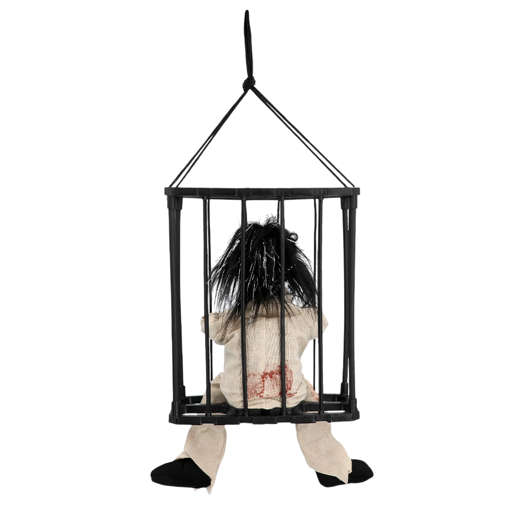 Fantasma prisionero para colgar, 28 x 23 x 9,5 cm – Decoración de Halloween