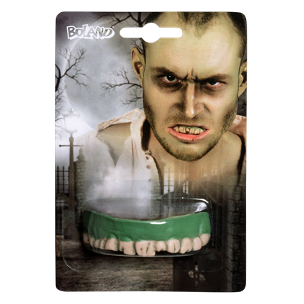 Dientes de zombi – Accesorio para disfraces de Halloween