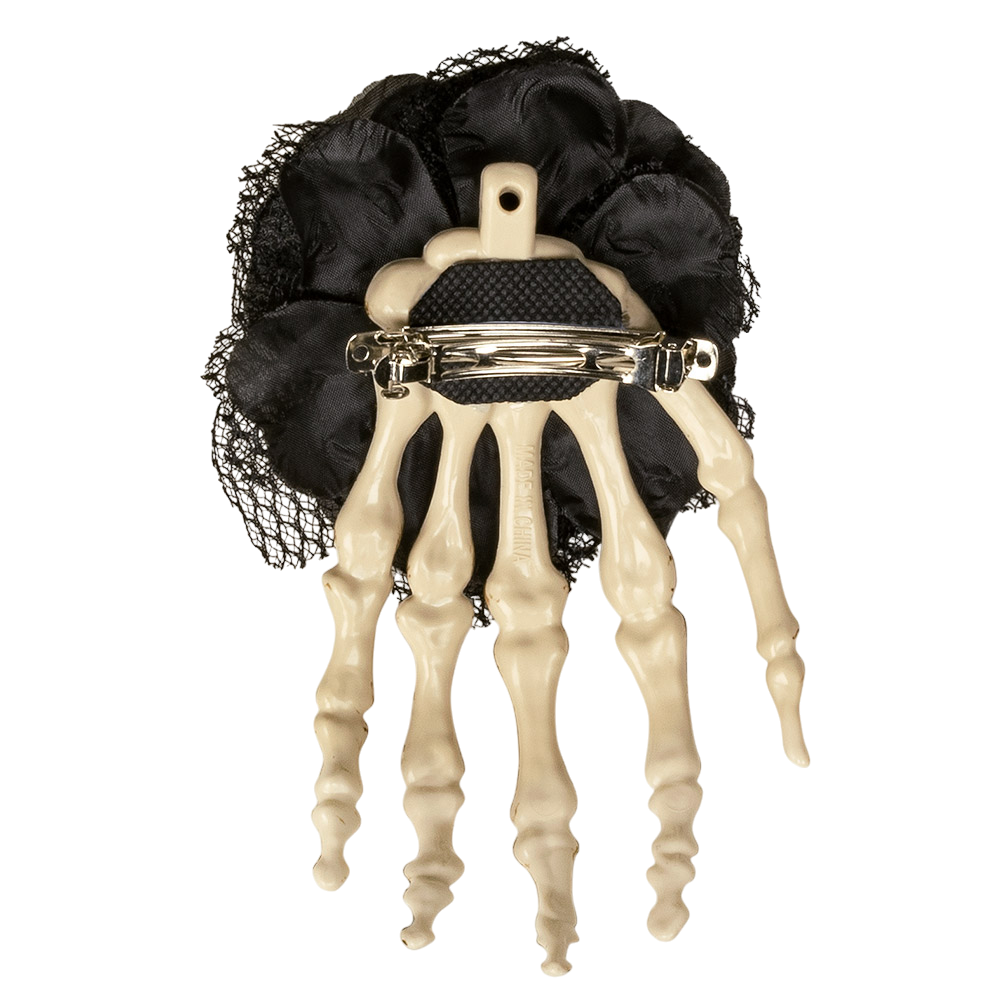 Horquilla «Mano de esqueleto» – Accesorio para el pelo de Halloween
