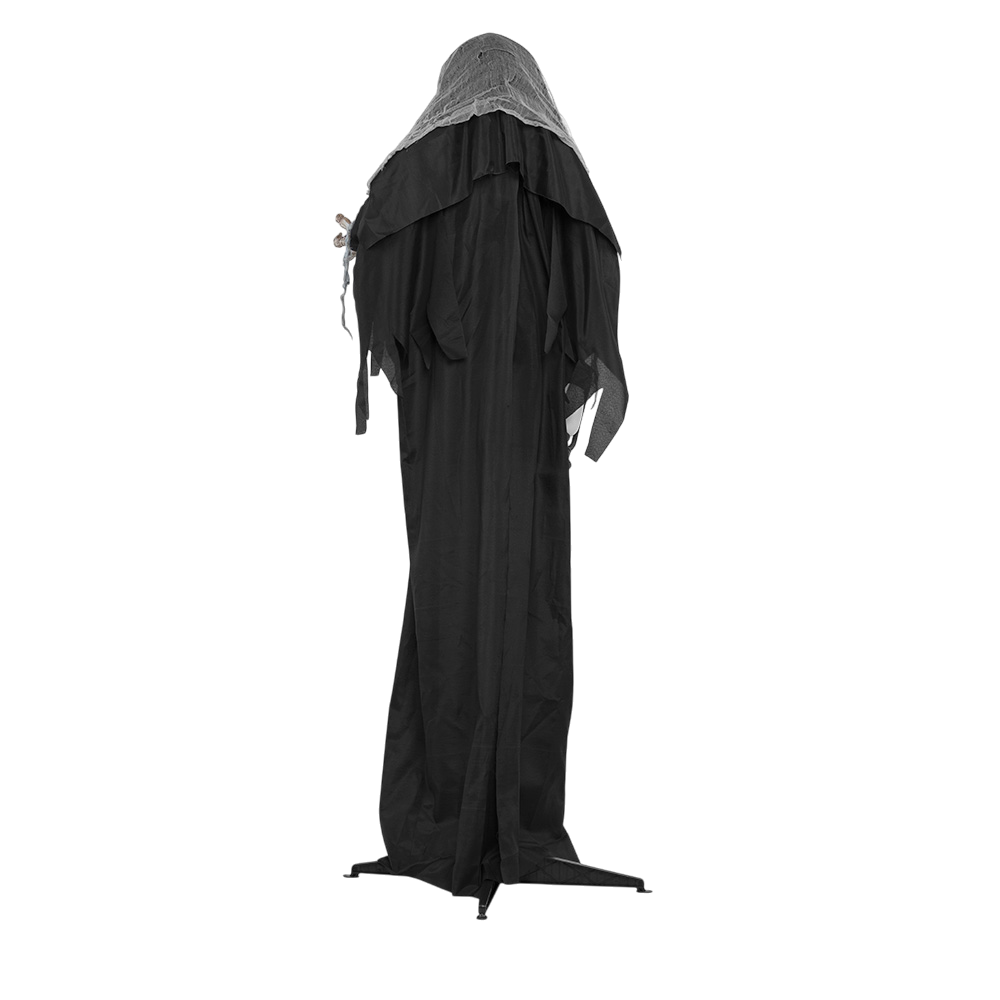 Muñeca de la Parca brillante y animada de 180 cm – Decoración de Halloween