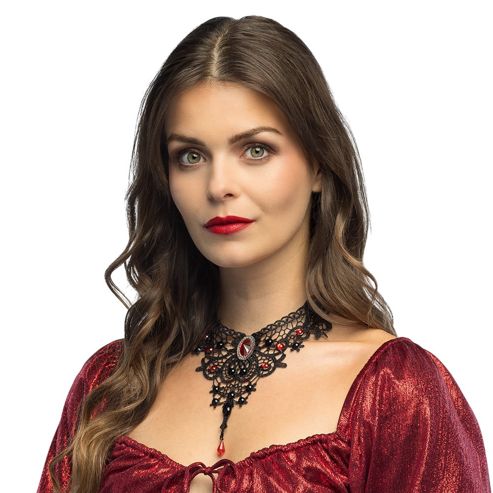 Collar de vampiro – Accesorio para disfraces de Halloween