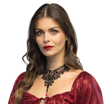 Collar de vampiro – Accesorio para disfraces de Halloween