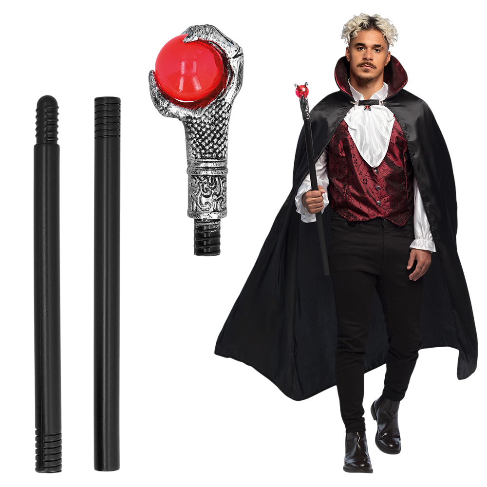 Cetro de vampiro de 78 cm – Accesorio para disfraces de Halloween