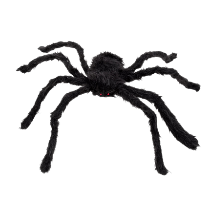 Araña peluda gigante, 50 x 65 cm – Decoración de Halloween