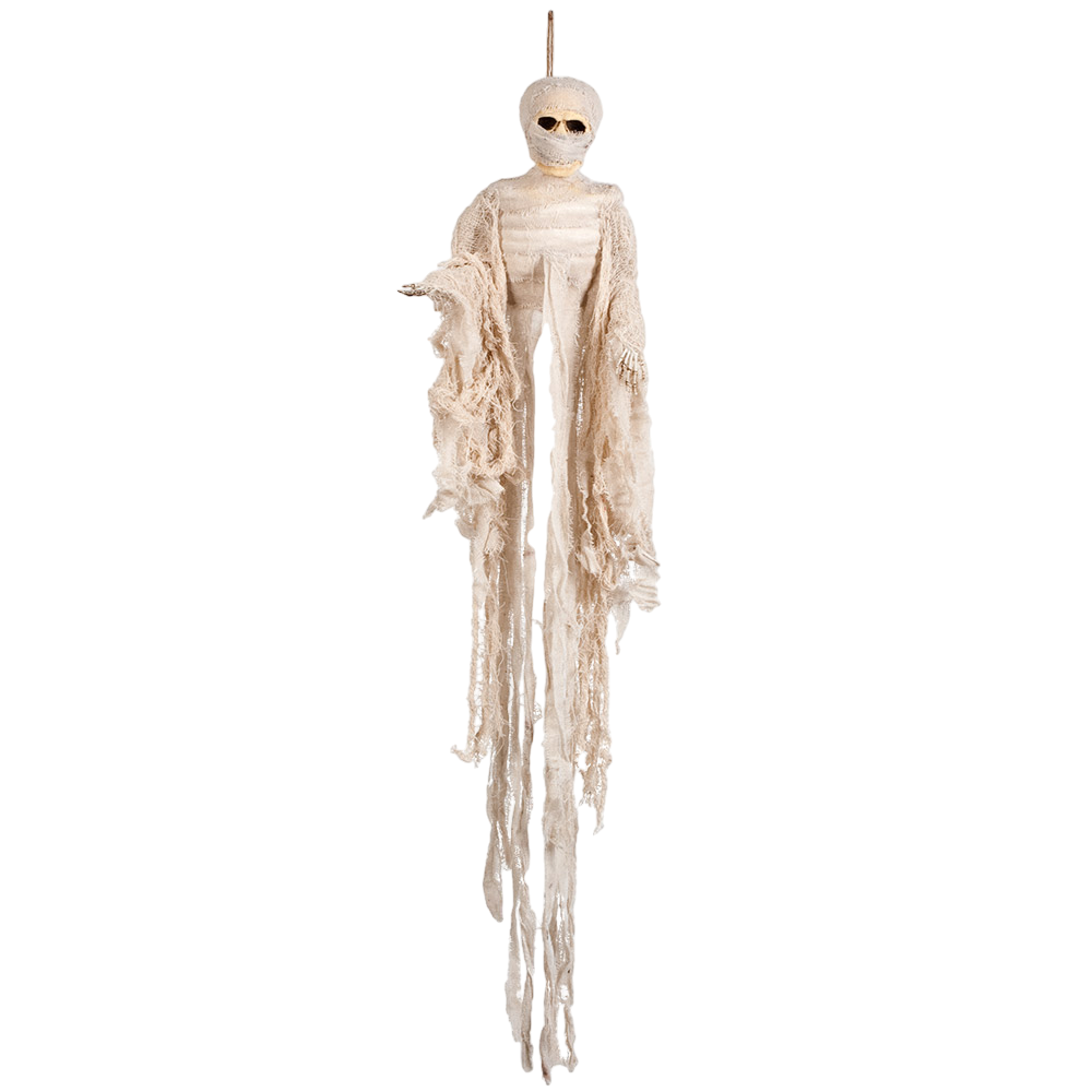 Momia esquelética para colgar, 100 cm – Decoración de Halloween