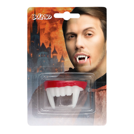 Dientes de vampiro – Accesorio para disfraces de Halloween
