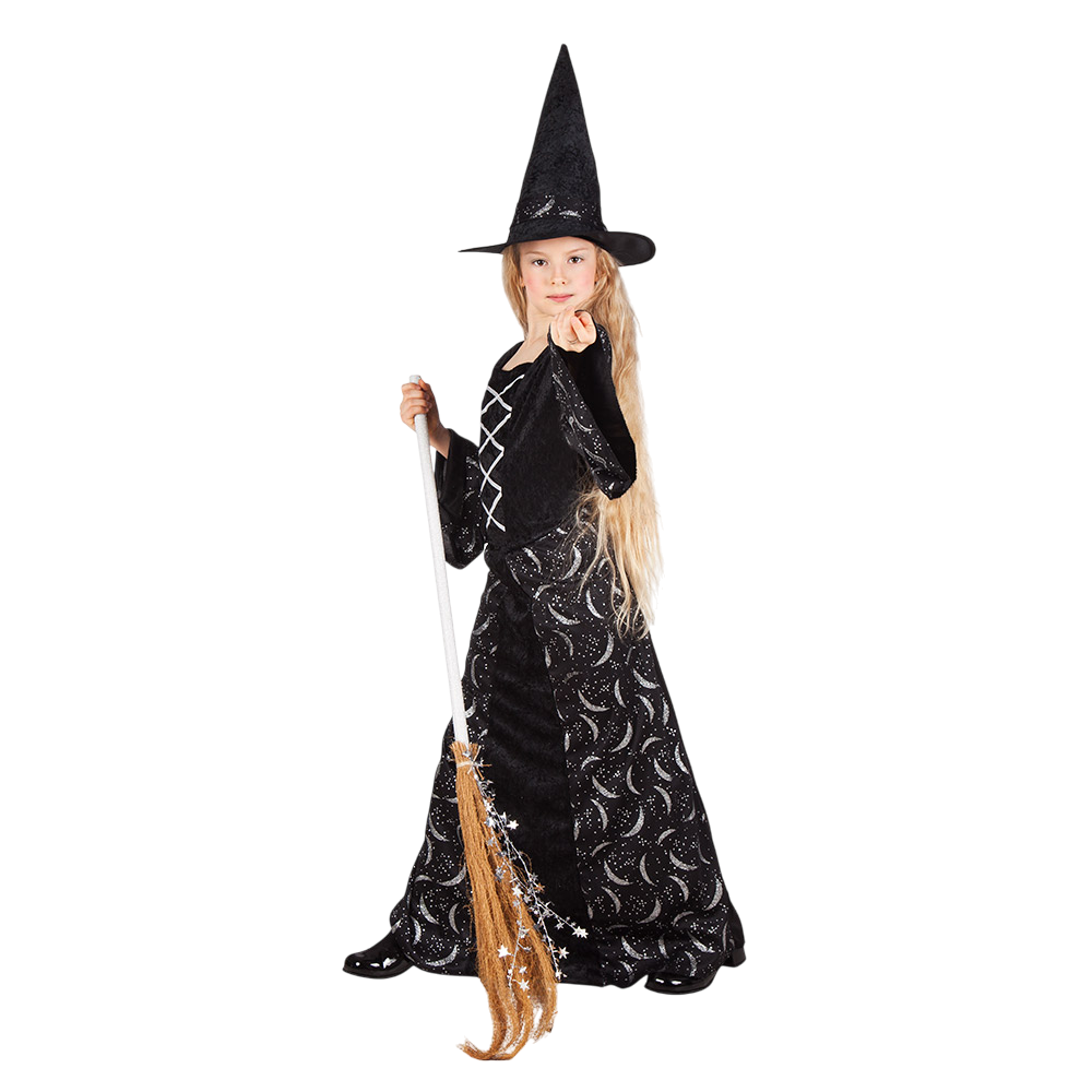Disfraz de bruja para niña de 7 a 9 años – Disfraz de Halloween