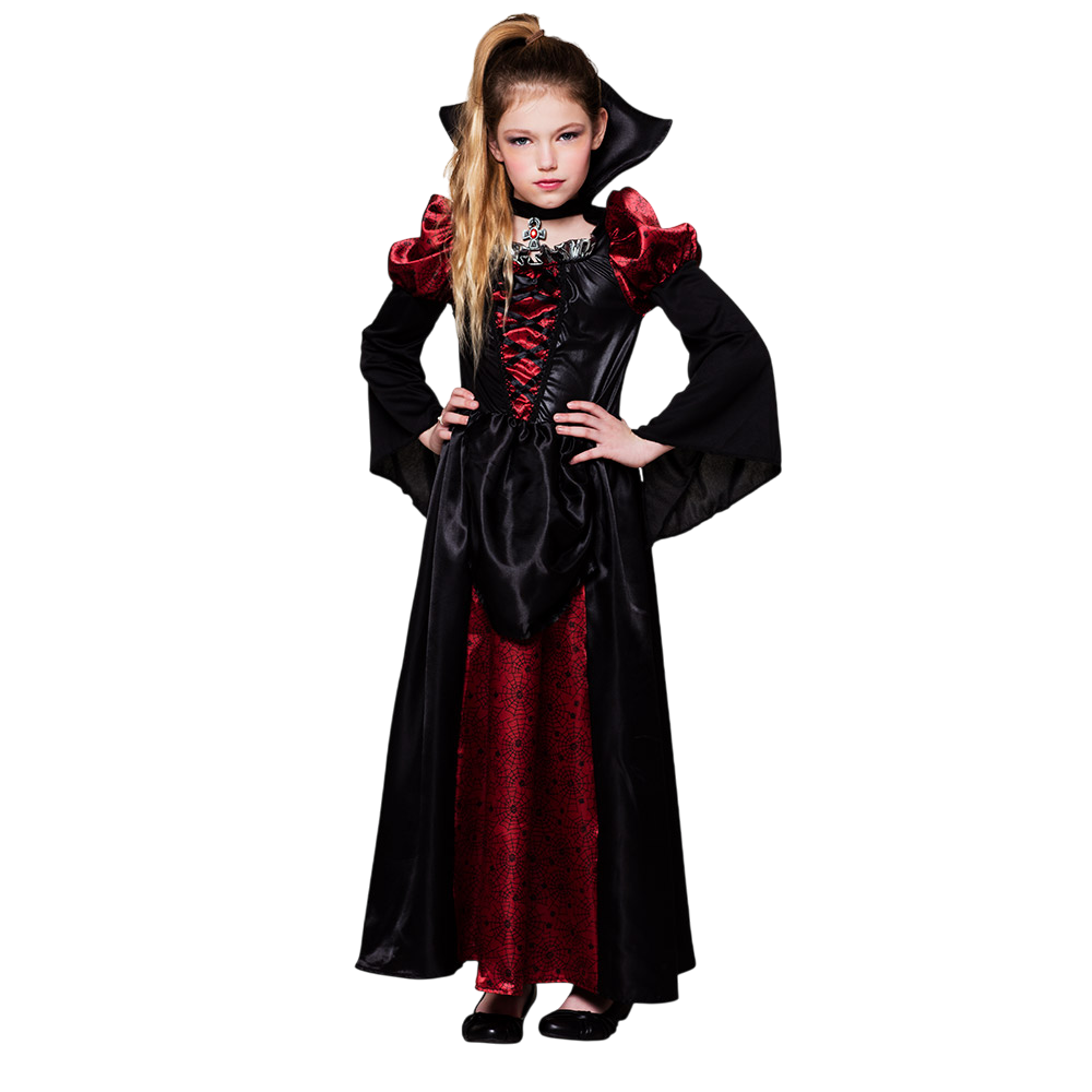 Disfraz de reina vampira para niña de 10 a 12 años – Halloween