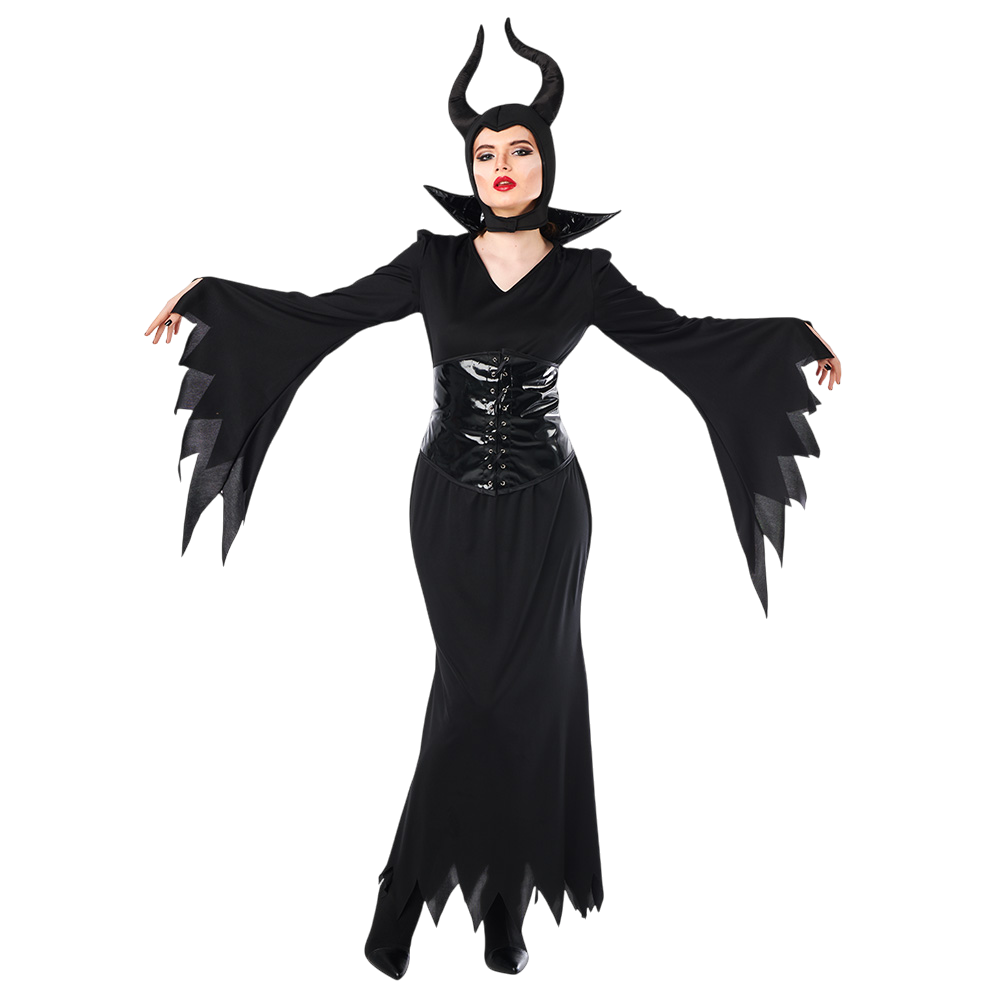 Disfraz de la Reina Malvada para mujer, tallas M/L – Halloween