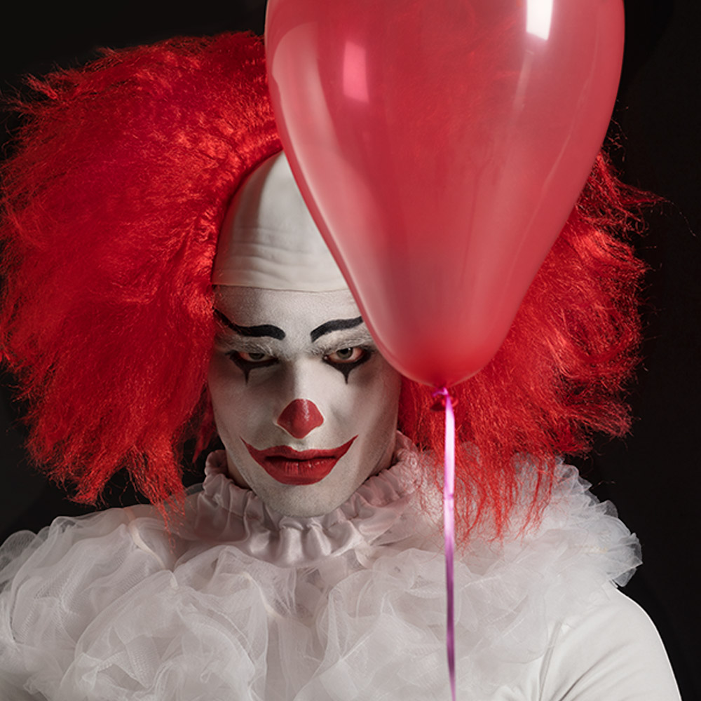Peluca de payaso de terror – Disfraz de Halloween