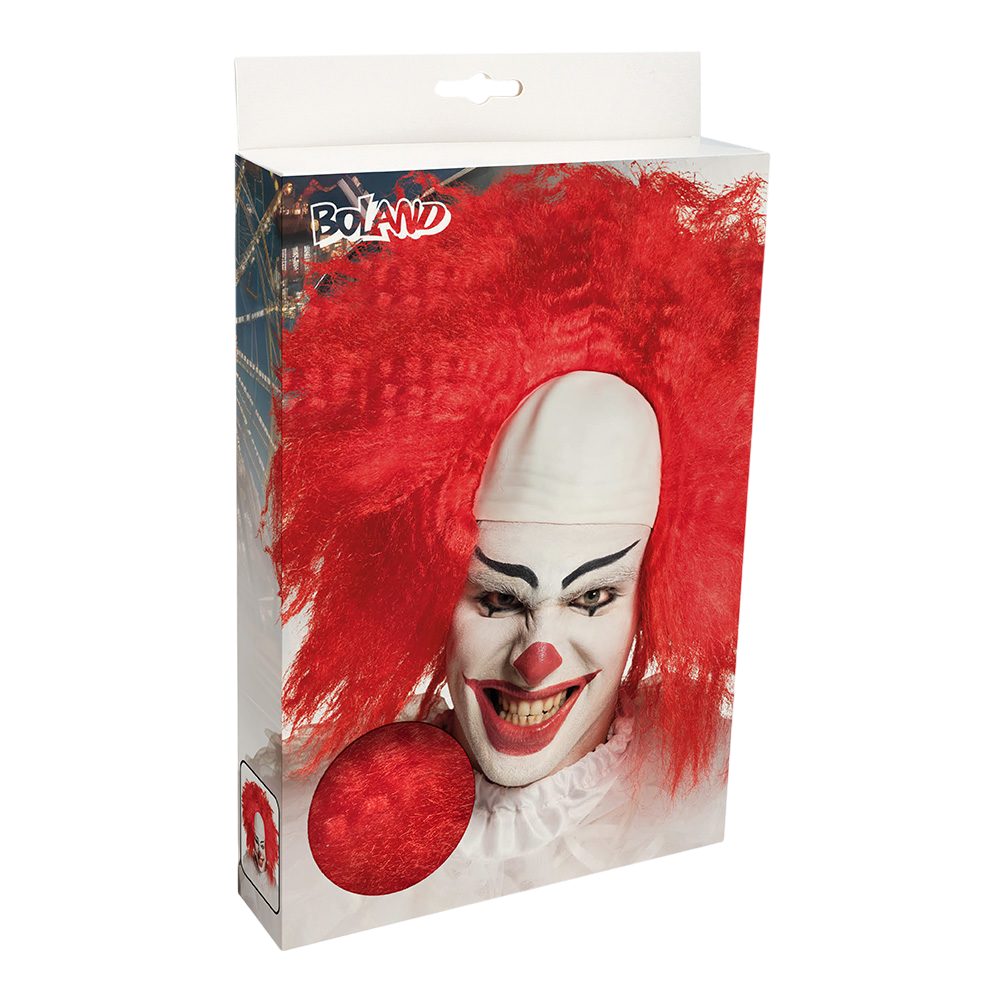 Peluca de payaso de terror – Disfraz de Halloween