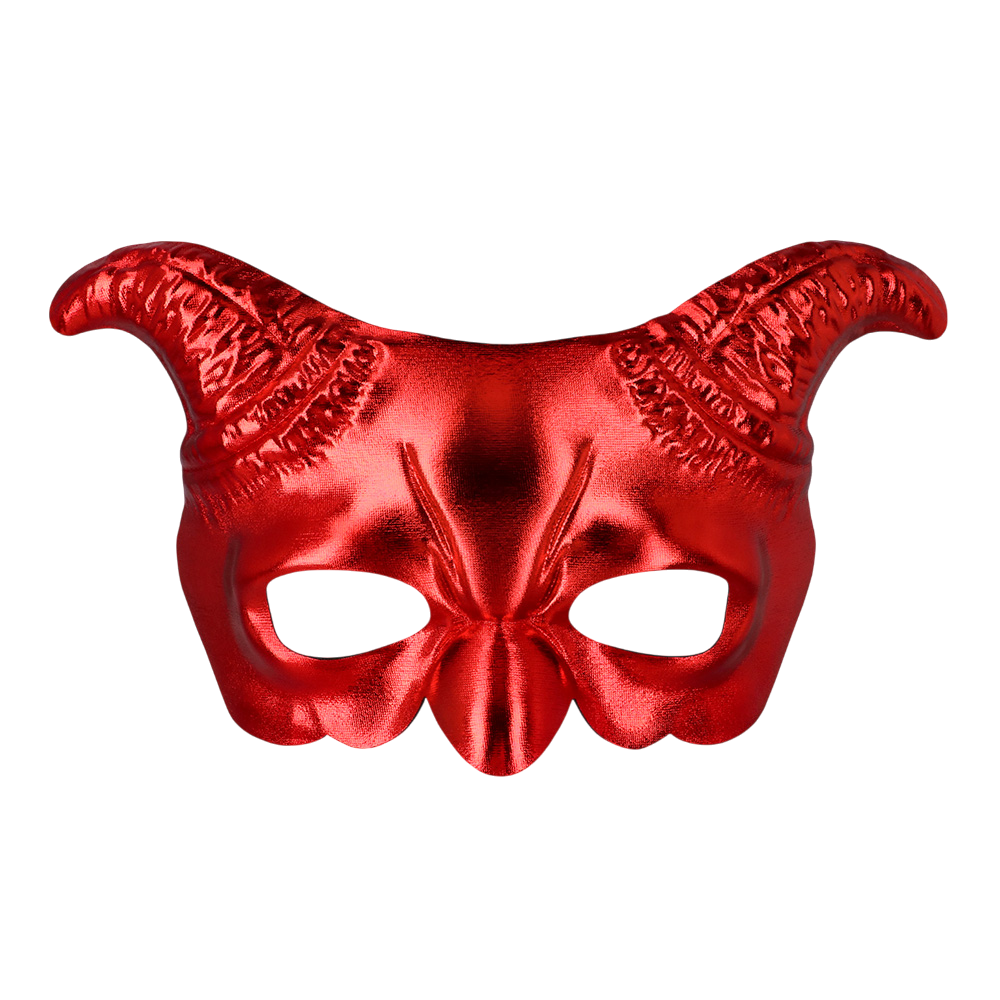 Media máscara de demonio – Máscara de Halloween