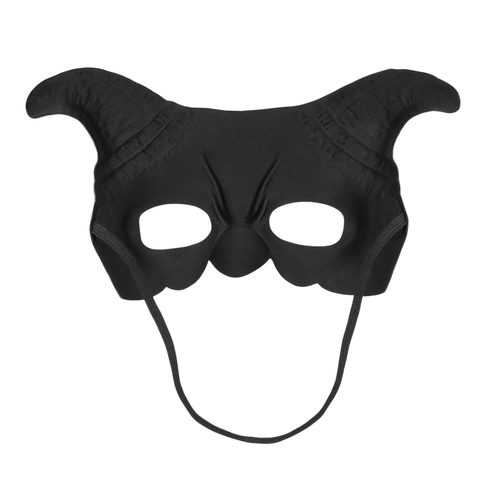 Media máscara de demonio – Máscara de Halloween