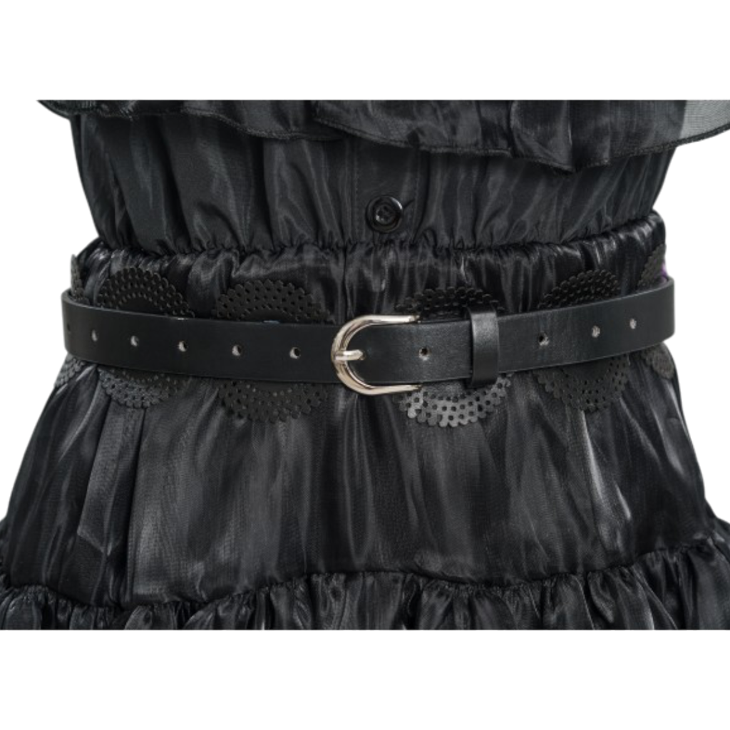 Vestido de gala negro de Miércoles Addams, 152 cm – Disfraz infantil