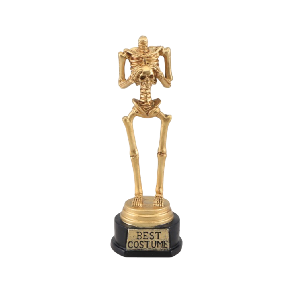 Trofeo de esqueleto de 18 cm – Premio de Halloween
