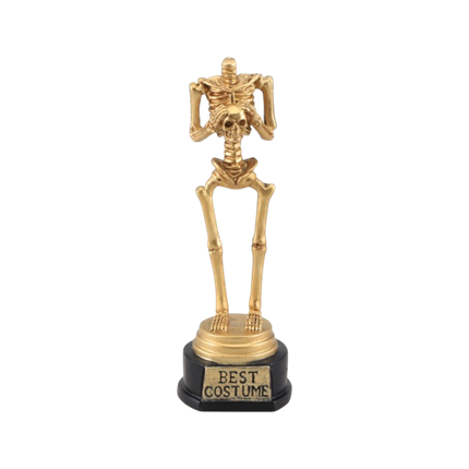 Trofeo de esqueleto de 18 cm – Premio de Halloween
