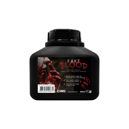 Sangre falsa, 250 ml – Maquillaje de Halloween