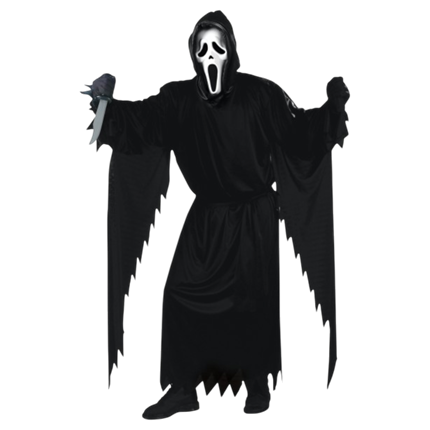 Decoración «Ghost Face» de 3 piezas, 180 cm – Halloween
