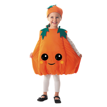 Disfraz de calabaza para niños de 3 a 4 años – Halloween