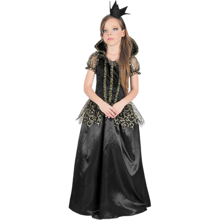 Disfraz de la Princesa Maléfica para niños de 7 a 9 años – Halloween