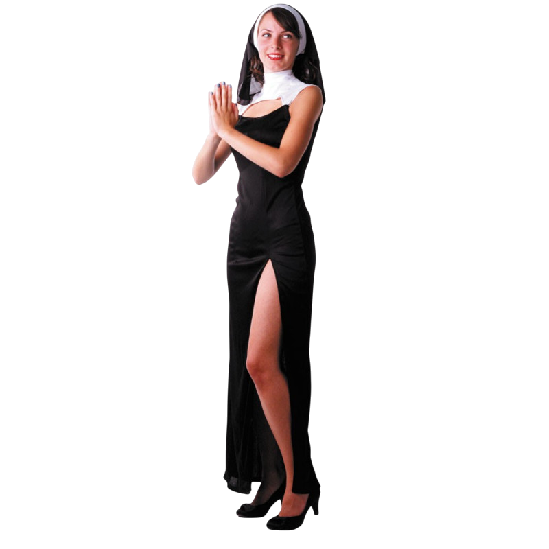 Disfraz de monja sexy para mujer – Disfraz de Halloween