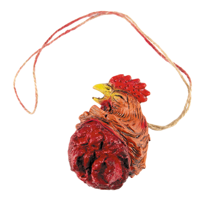 Collar de gallo decapitado – Accesorio de Halloween
