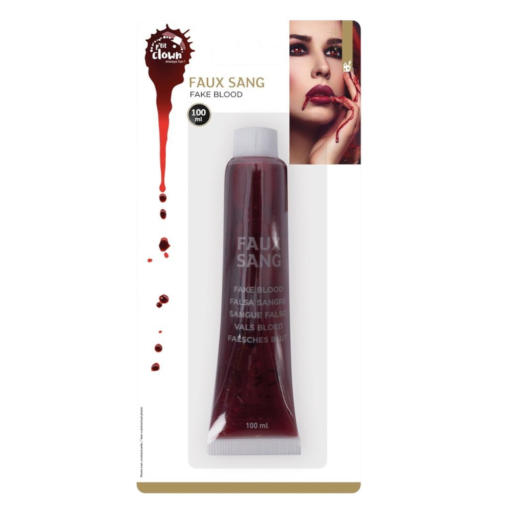 Sangre falsa en gel, 100 ml – Maquillaje de Halloween
