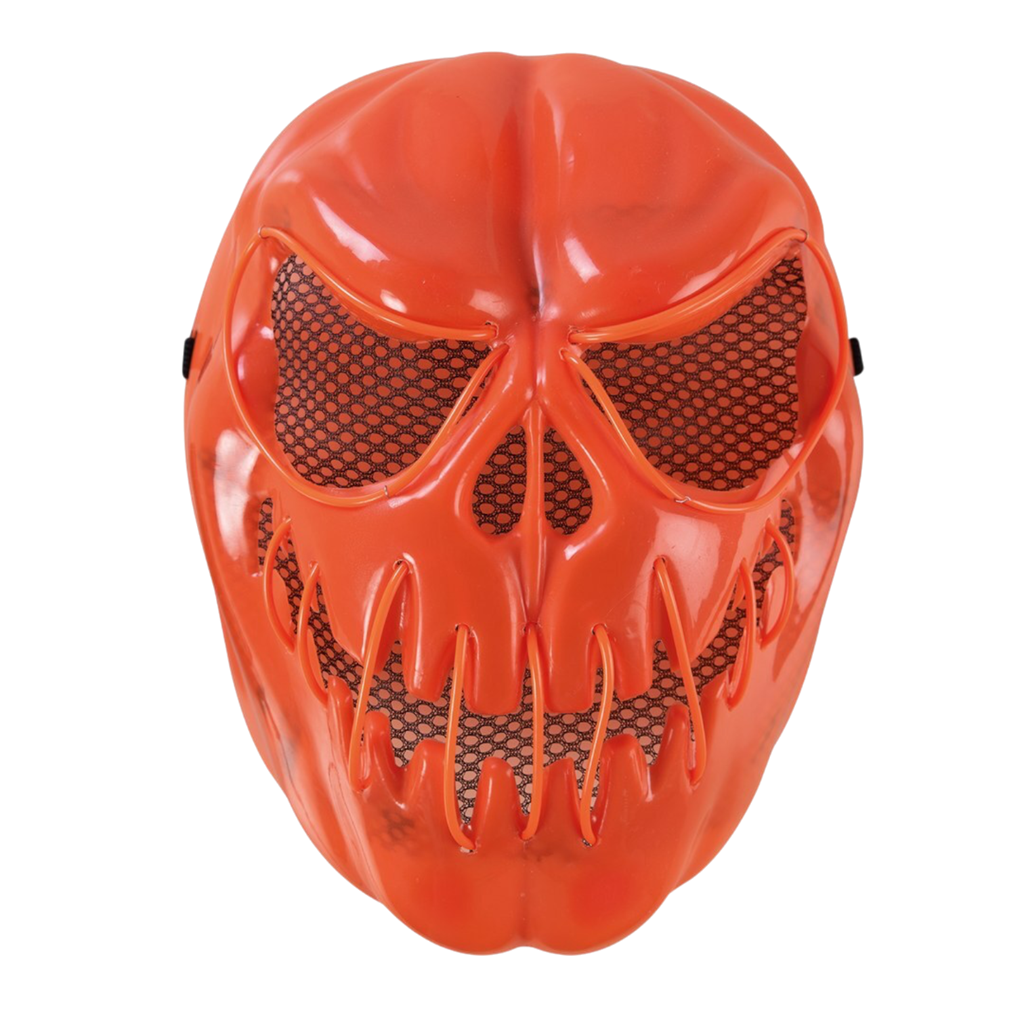 Máscara LED de calabaza terrorífica para adultos – Halloween
