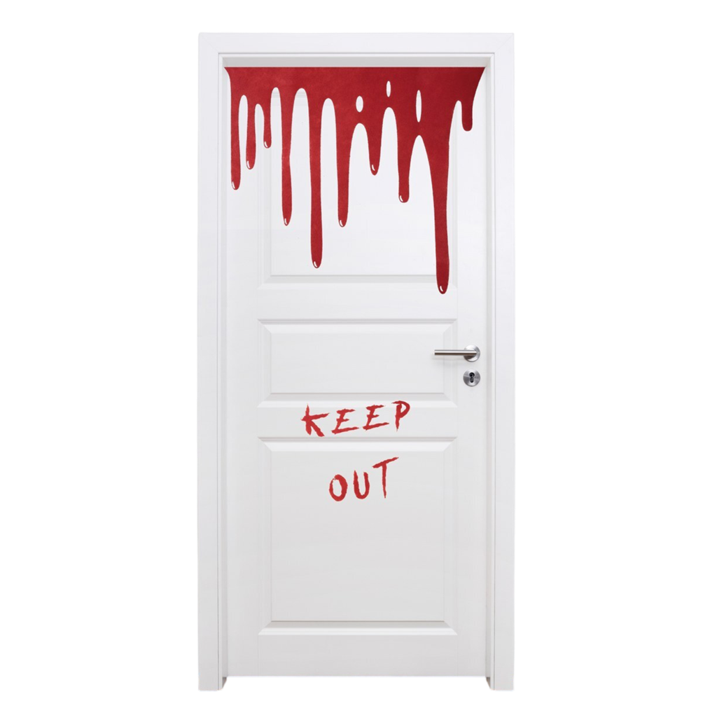 Decoración de puerta sangrienta – Decoración de Halloween