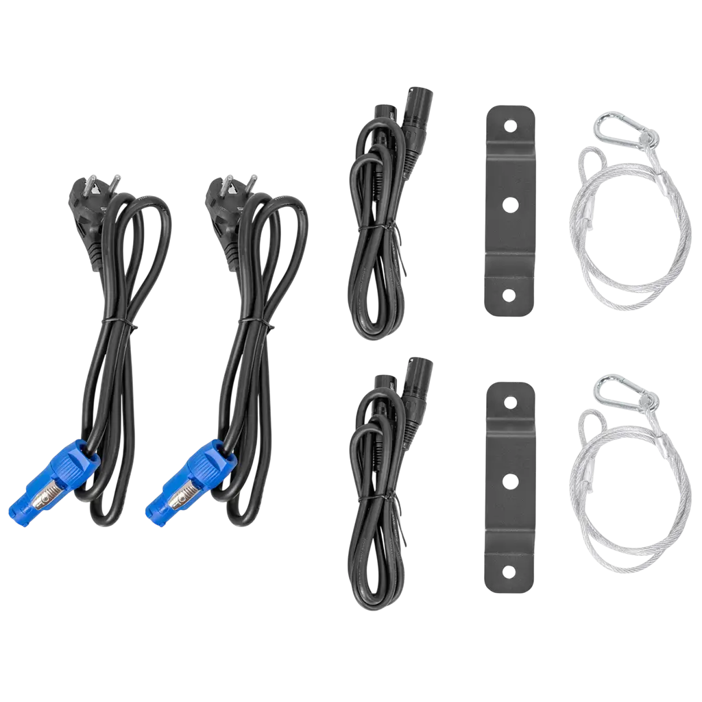Pack de 2 focos LED Beam de 200 W con maleta de transporte – Mac Mah