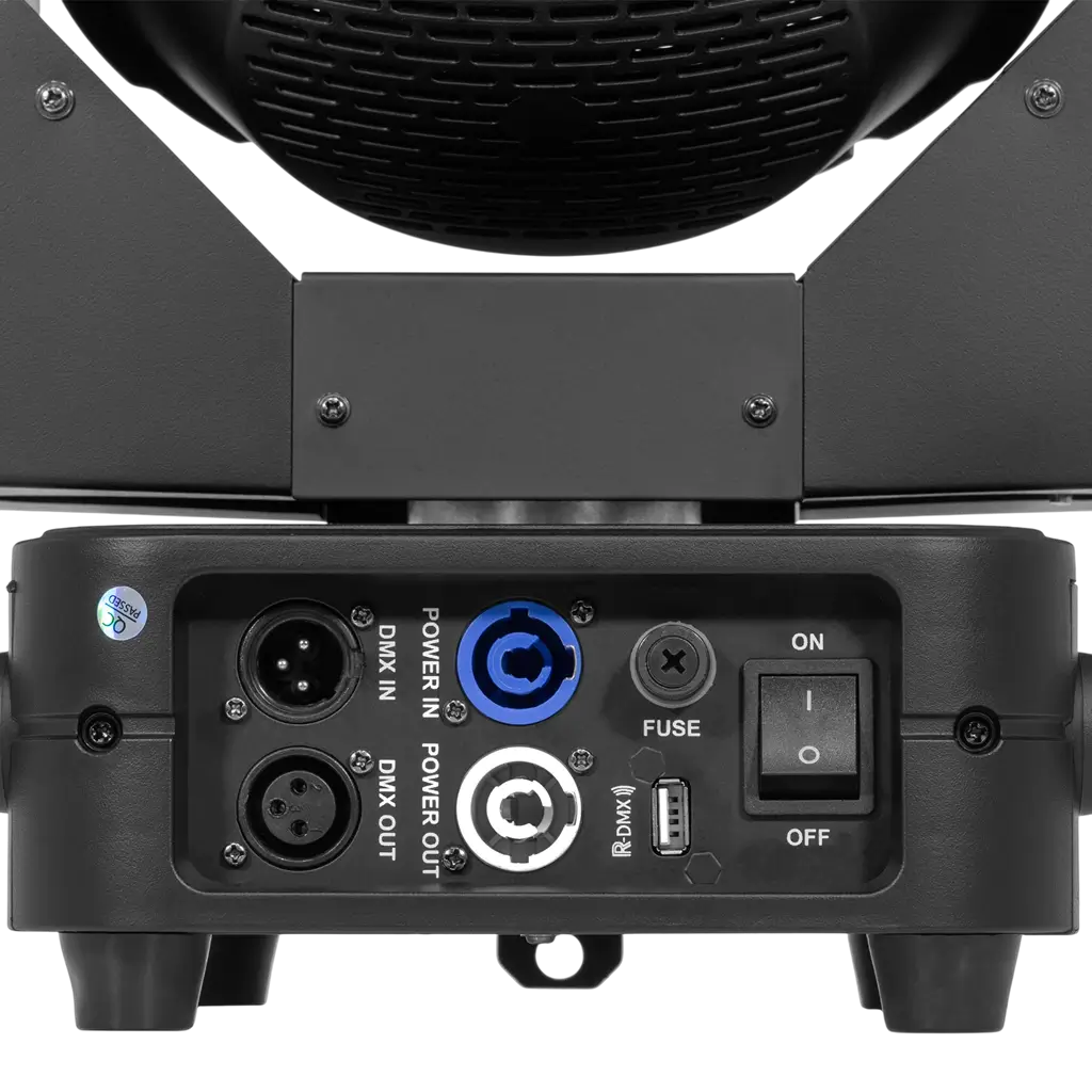 Lira Wash LED RGBW de 19 × 15 W con zoom motorizado – Mac Mah