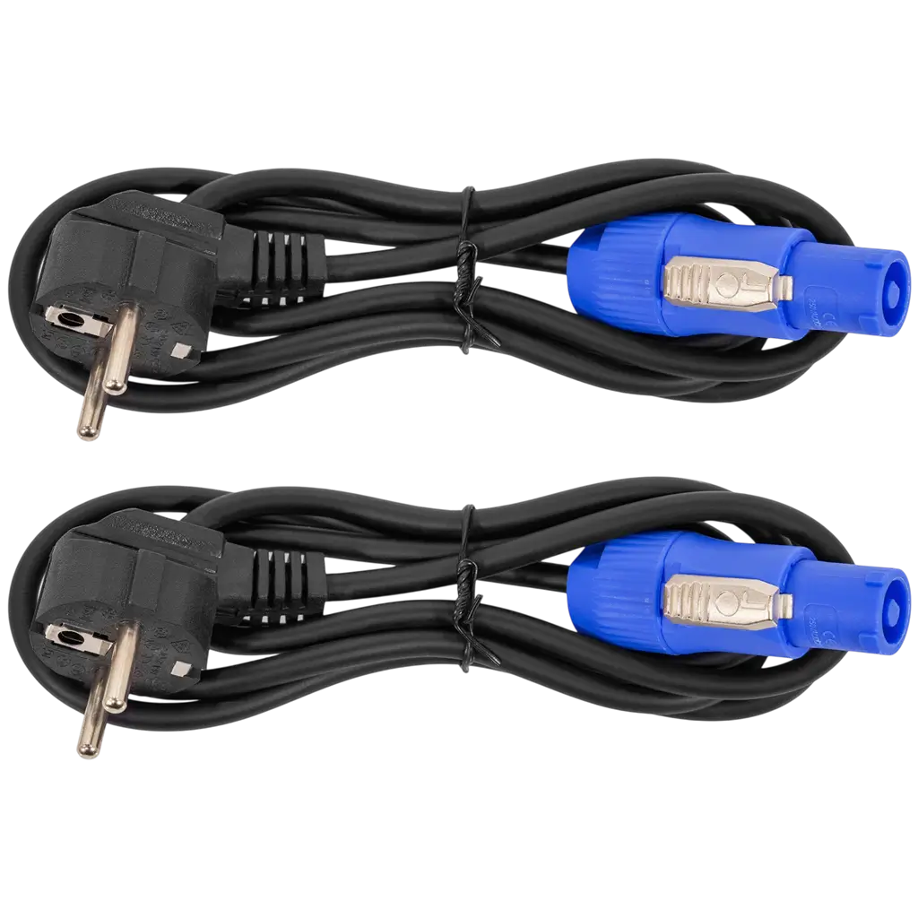 Pack de 2 focos LED Spot de 200 W con maleta de transporte – Mac Mah