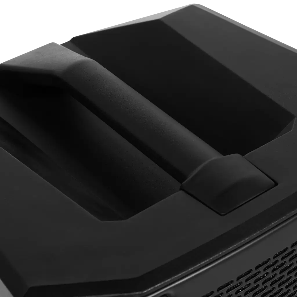 Altavoz portátil amplificado de 150 W RMS y 8", alimentado por batería, con micrófono UHF – Mac Mah