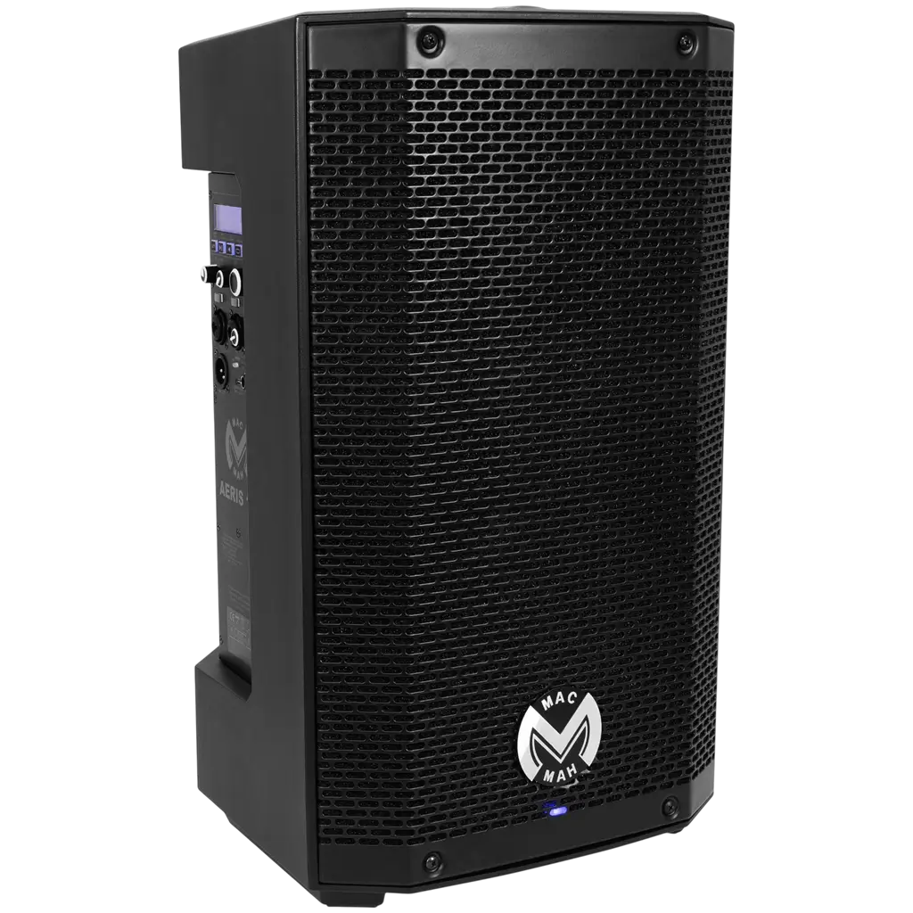 Altavoz portátil amplificado de 150 W RMS y 10", alimentado por batería, con micrófono UHF – Mac Mah