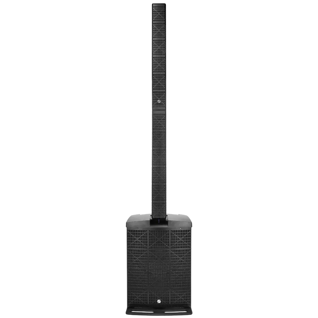 Sistema de columna activa de 3 vías y 800 W RMS con subwoofer de 15" – Elokance